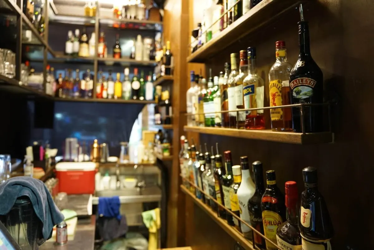 The bar